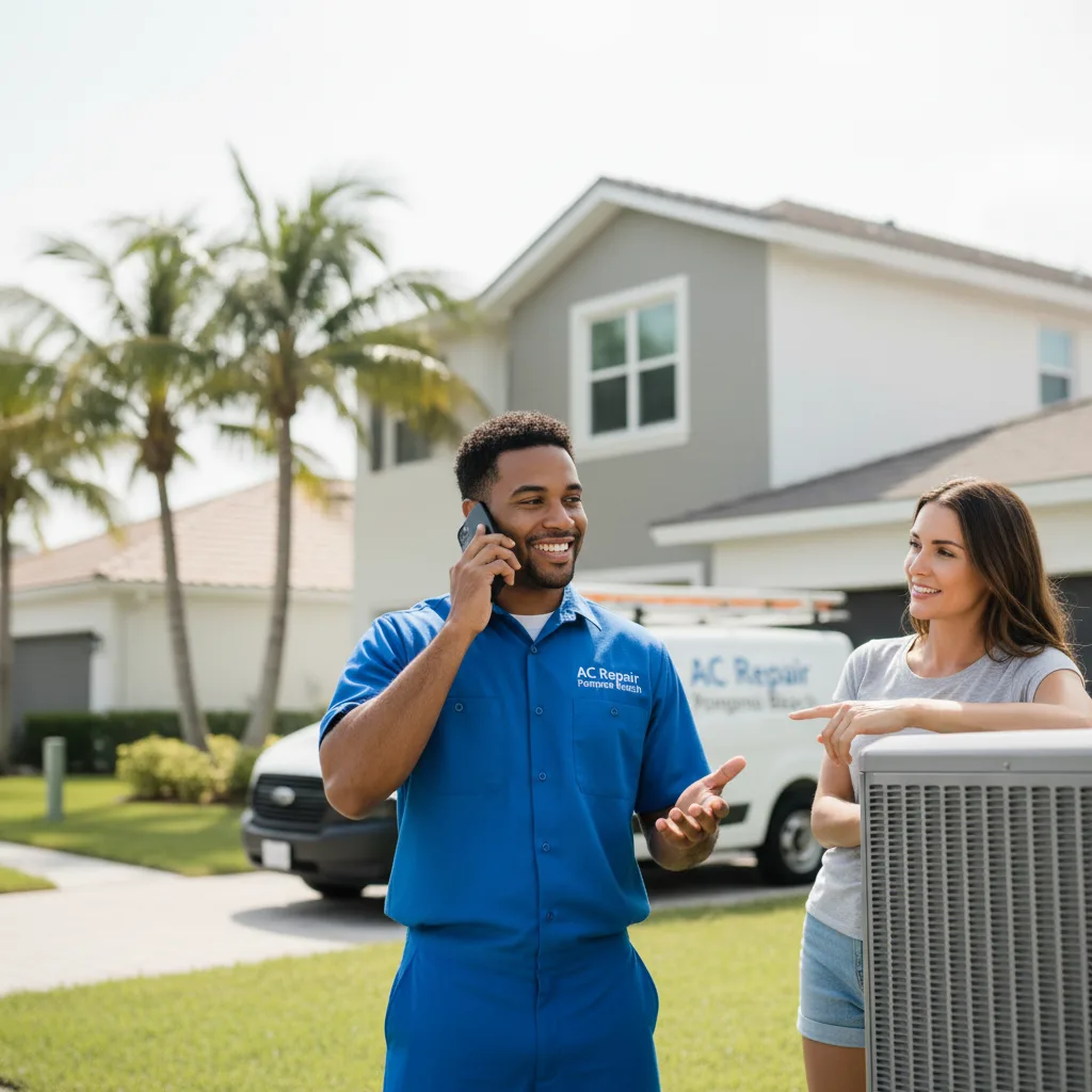 AC Repair Pompano Beach customer support in Epping